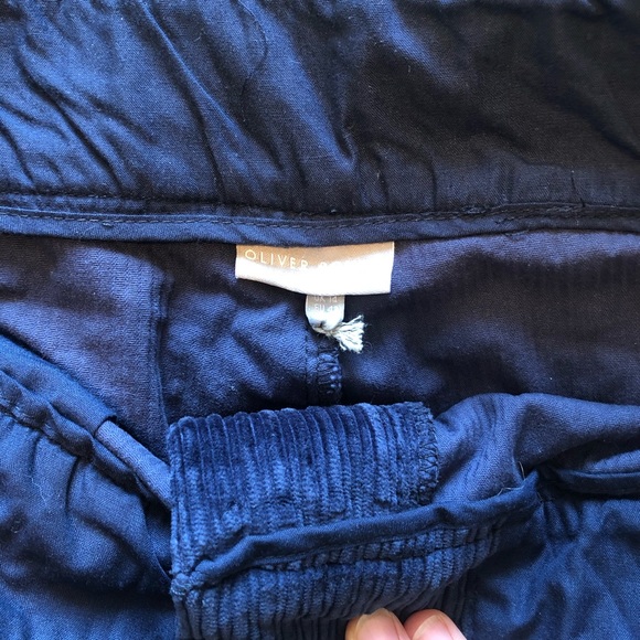 High waisted wide leg corduroy pants - Picture 3 of 4